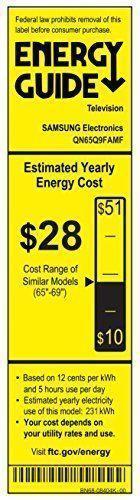 Téléviseur intelligent QLED Ultra HD 4K Samsung QN65Q9 de 65 pouces