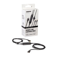Shure RMCE-LTG Télécommande + Micro Câble Accessoire Lightning SE Écouteurs