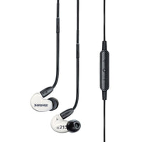 Shure SE215m+SPE Écouteurs à isolation sonore édition spéciale avec télécommande + micro