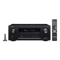 Denon AVR-X2400H Récepteur A/V 7,2 canaux avec technologie sans fil HEOS intégrée, fonctionne avec Alexa