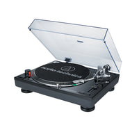 Audio Technica AT-LP120BK-USB Platine vinyle professionnelle à entraînement direct, USB et analogique