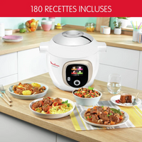 Multicuiseur Intelligent Moulinex Cookeo+ 6L (180 Recettes)